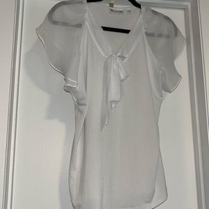 New York & Company Bow Blouse (Size M)